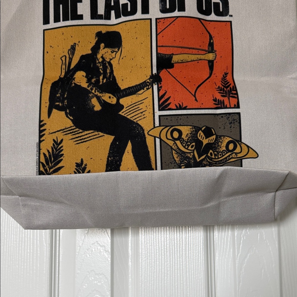 The Last of Us Ellie Nature Collage Video Game Tote Bag - Picture 5 of 7
